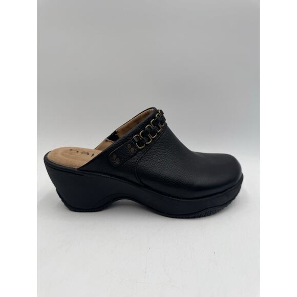 Halsa CHLOE Women's NEW Dress Slip On Shoe Black Leather US Size 6 Medium - Picture 4 of 11